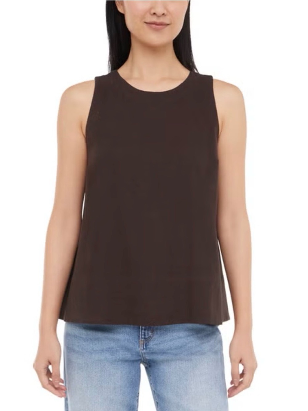 Banana Republic Women's Linen Blend Sleeveless Top
